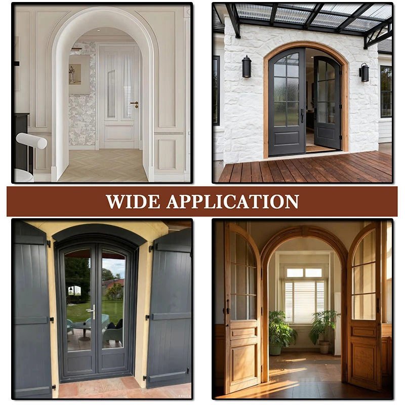 Custom Arched Magnetic Screen Door