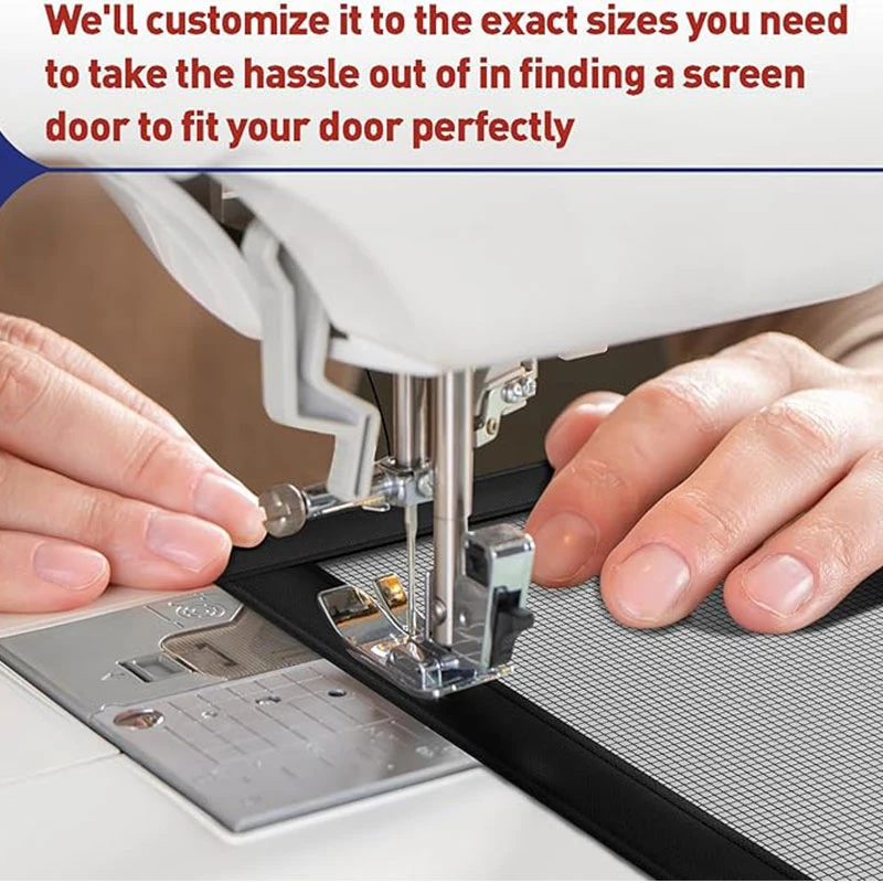 Custom Arched Magnetic Screen Door