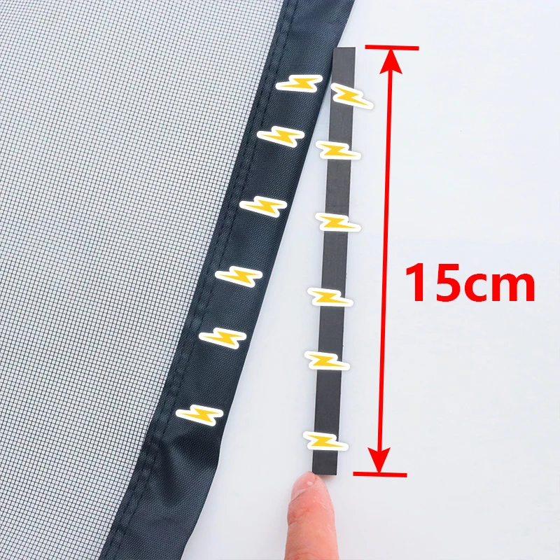 Custom Arched Magnetic Window Screen