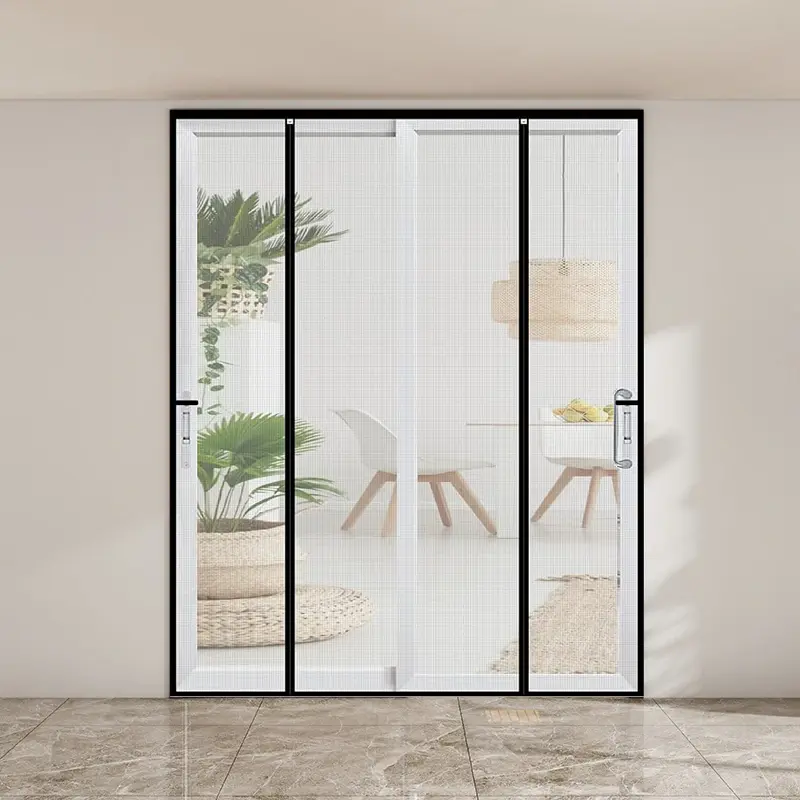 Extra Wide Double Side Magnetic Screen Door
