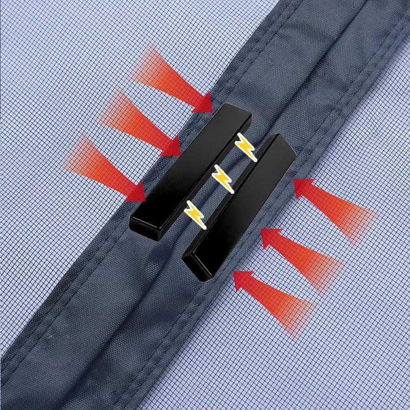 Extra Wide Double Side Magnetic Screen Door