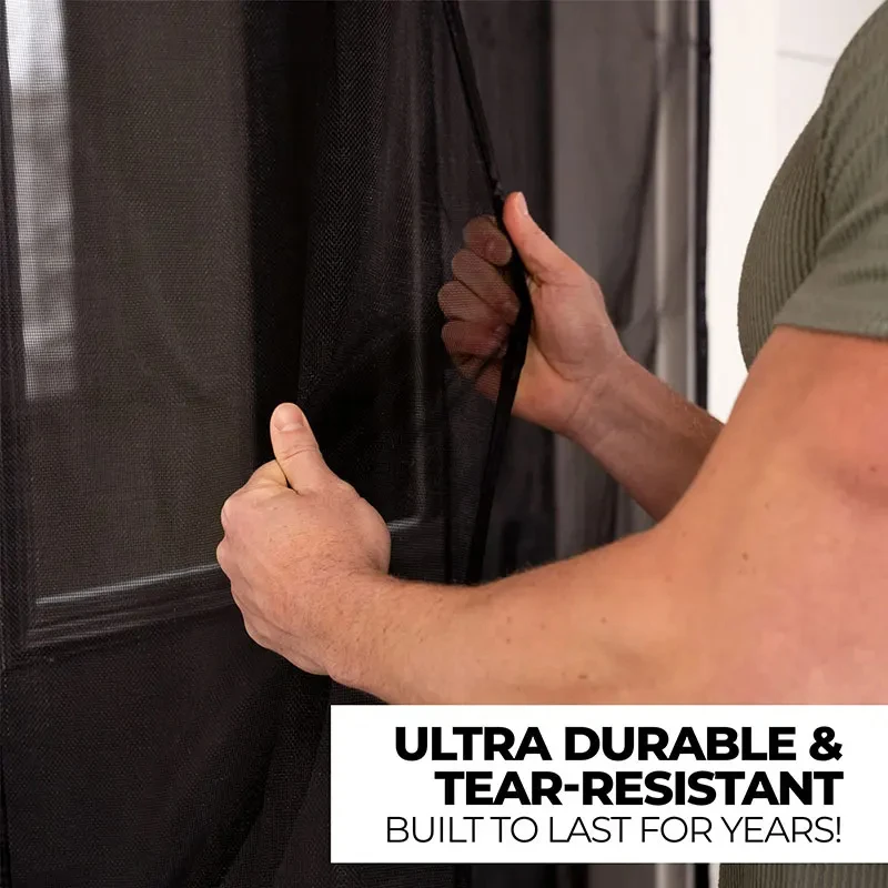 Heavy Duty Extra Large Magnetic Screen Door