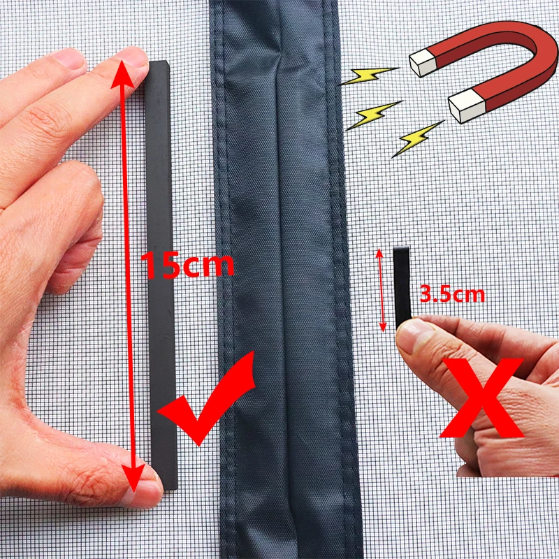 Custom Middle Opening Magnetic Screen Door