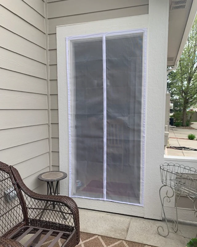 Custom Middle Opening Magnetic Screen Door