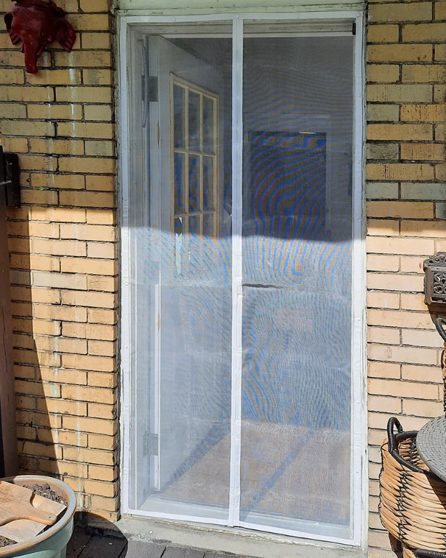 Custom Middle Opening Magnetic Screen Door