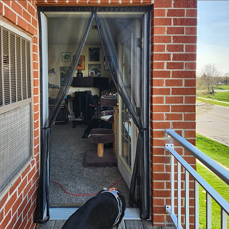 Custom Middle Opening Magnetic Screen Door