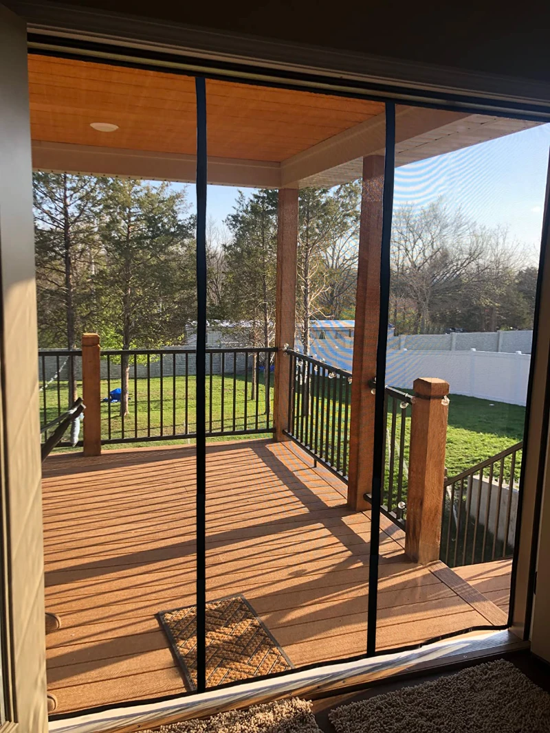 Heavy Duty Extra Large Magnetic Screen Door