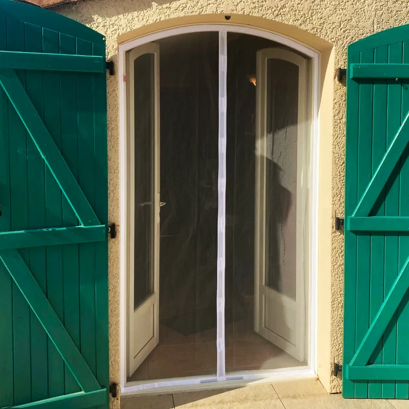 Custom Arched Magnetic Screen Door