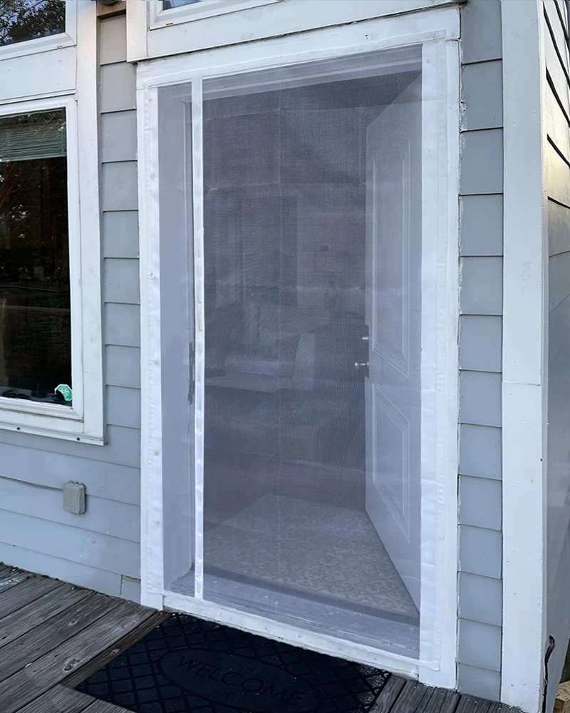 Custom Side Opening Magnetic Screen Door