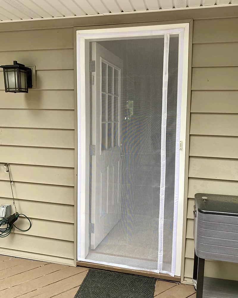 Custom Side Opening Magnetic Screen Door