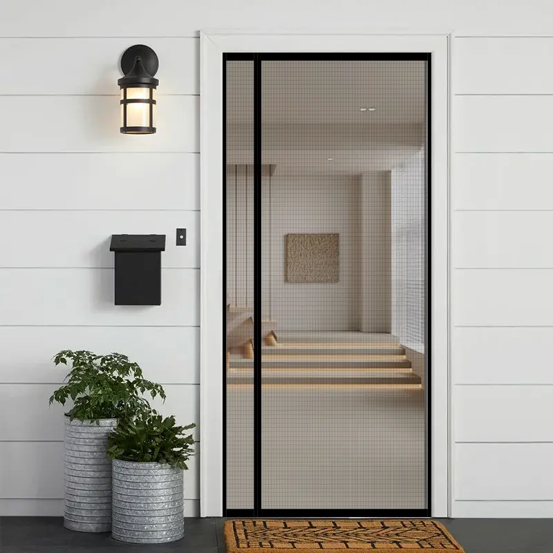 Custom Side Opening Magnetic Screen Door
